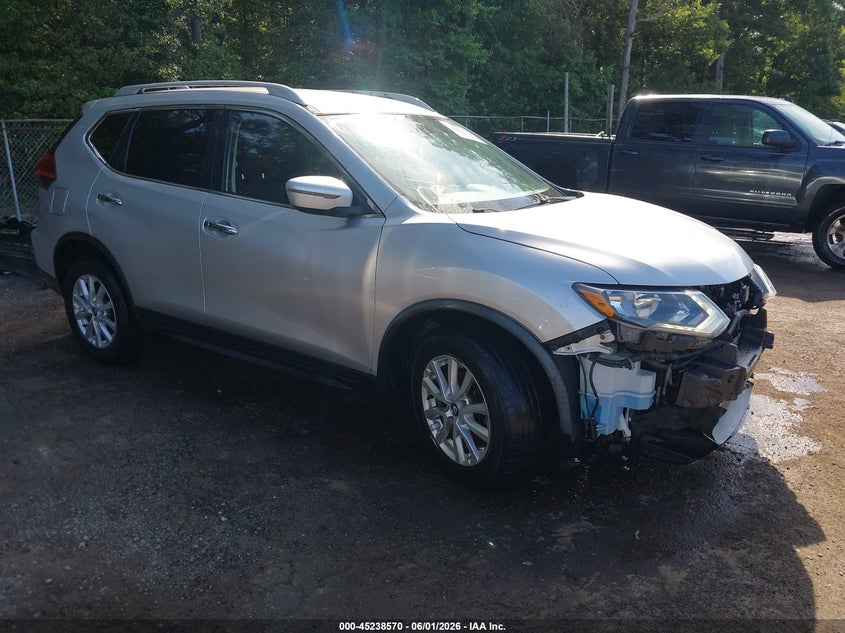 2019 Nissan Rogue VIN KNMAT2MT7KP548342 IAAI salvage auction — FRONT END, Salvage Title, sold $2,600 on 2026-07-09 (photo 1)