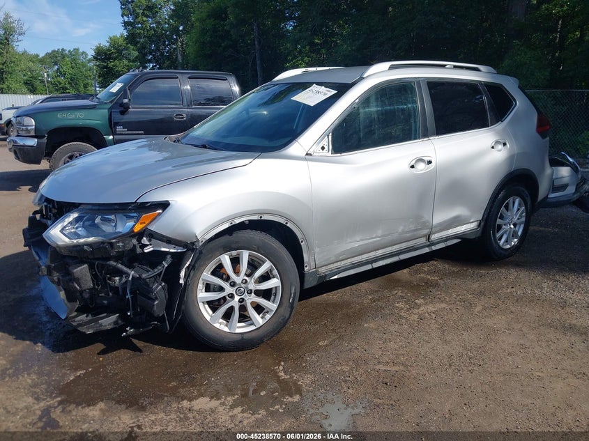 2019 Nissan Rogue VIN KNMAT2MT7KP548342 IAAI salvage auction — FRONT END, Salvage Title, sold $2,600 on 2026-07-09 (photo 2)