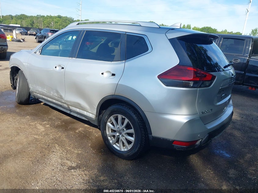 2019 Nissan Rogue VIN KNMAT2MT7KP548342 IAAI salvage auction — FRONT END, Salvage Title, sold $2,600 on 2026-07-09 (photo 3)