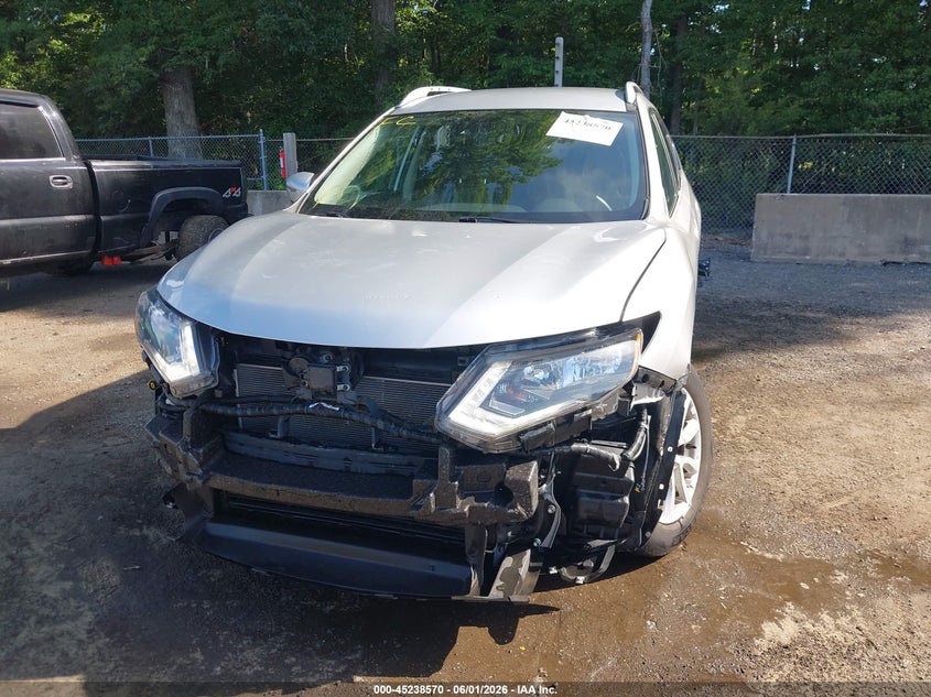 2019 Nissan Rogue VIN KNMAT2MT7KP548342 IAAI salvage auction — FRONT END, Salvage Title, sold $2,600 on 2026-07-09 (photo 6)