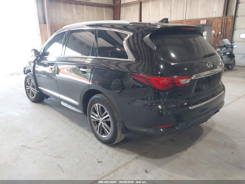 2017 Infiniti Qx60 VIN 5N1DL0MM4HC517071 IAAI salvage auction — LEFT FRONT, Salvage Title, sold $700 on 2026-07-23 (photo 3)