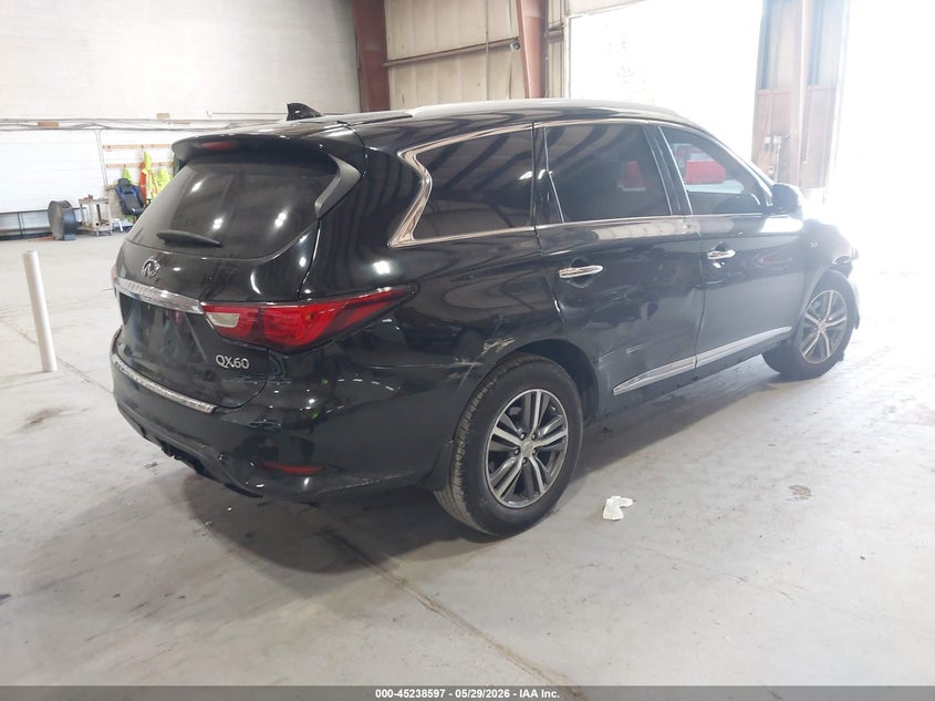 2017 Infiniti Qx60 VIN 5N1DL0MM4HC517071 IAAI salvage auction — LEFT FRONT, Salvage Title, sold $700 on 2026-07-23 (photo 4)