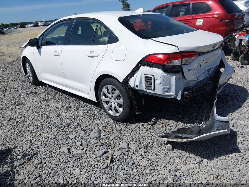 2021 Toyota Corolla VIN JTDEPMAEXMJ188500 IAAI salvage auction — RIGHT FRONT, Salvage (West Virginia), sold $3,750 on 2026-07-26 (photo 3)