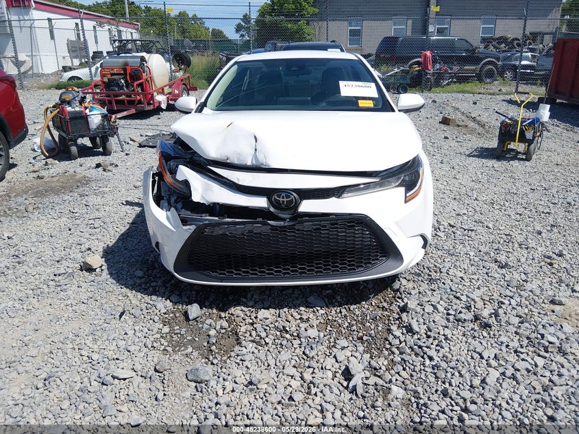 2021 Toyota Corolla VIN JTDEPMAEXMJ188500 IAAI salvage auction — RIGHT FRONT, Salvage (West Virginia), sold $3,750 on 2026-07-26 (photo 6)