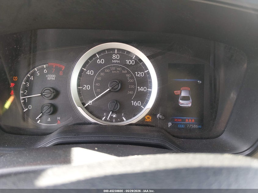 2021 Toyota Corolla VIN JTDEPMAEXMJ188500 IAAI salvage auction — RIGHT FRONT, Salvage (West Virginia), sold $3,750 on 2026-07-26 (photo 7)