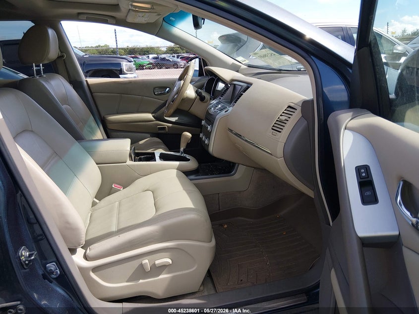 2011 Nissan Murano VIN JN8AZ1MW7BW173713 IAAI salvage auction — NORMAL WEAR, Clear (Texas), sold $250 on 2026-07-29 (photo 5)