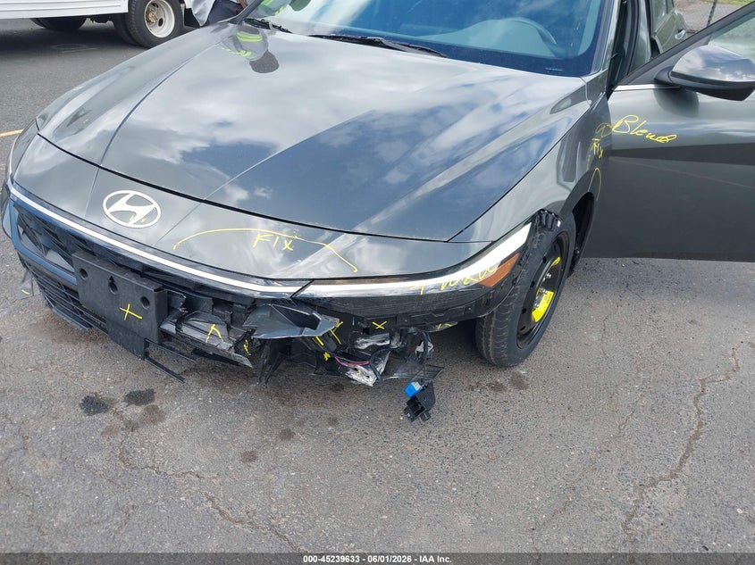 2024 Hyundai Elantra VIN KMHLS4DG8RU804408 IAAI salvage auction — FRONT END, Salvage Title, sold $5,650 on 2026-07-09 (photo 6)