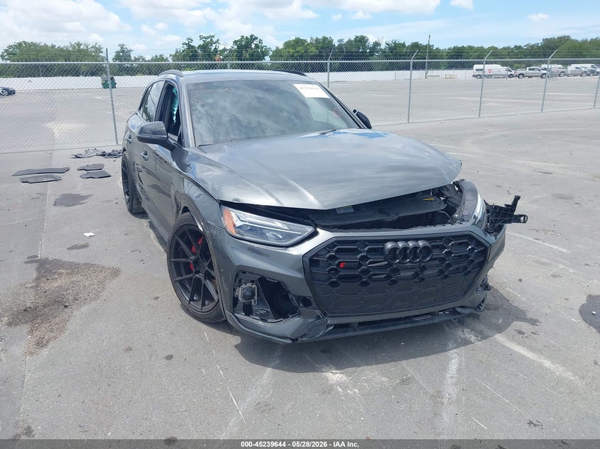 2022 Audi Sq5 VIN WA1B4AFY0N2039404 IAAI salvage auction — FRONT END, Salvage Title, sold $12,500 on 2026-07-06 (photo 1)