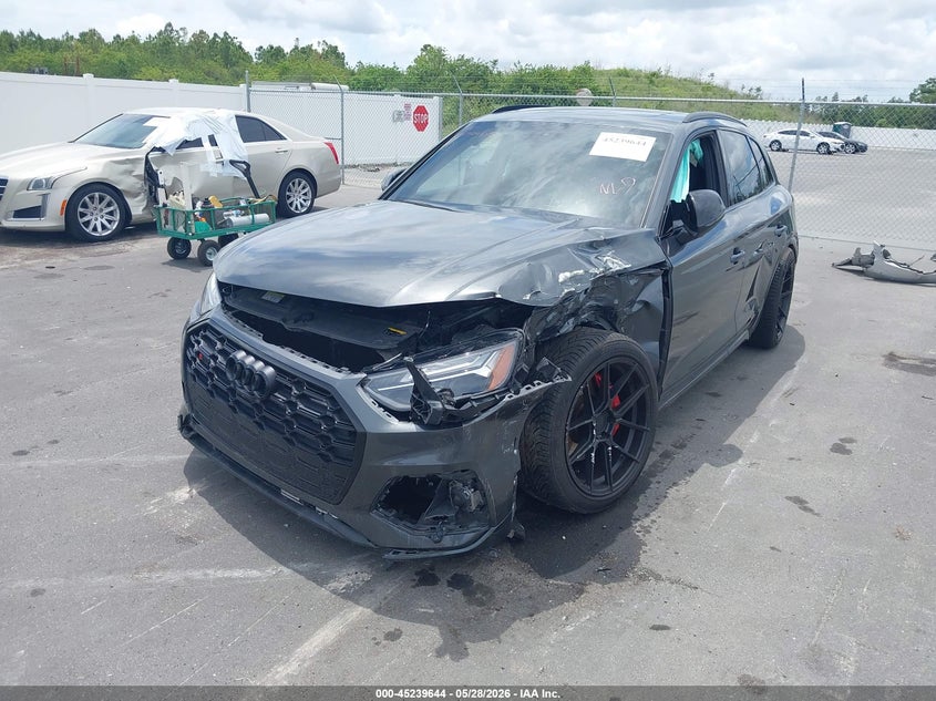 2022 Audi Sq5 VIN WA1B4AFY0N2039404 IAAI salvage auction — FRONT END, Salvage Title, sold $12,500 on 2026-07-06 (photo 2)