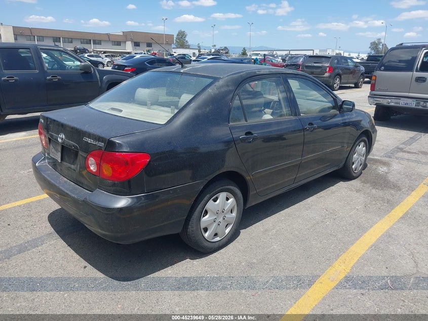 2003 Toyota Corolla VIN JTDBR32E132008934 IAAI salvage auction — LEFT SIDE, Salvage (California), sold $450 on 2026-07-21 (photo 4)