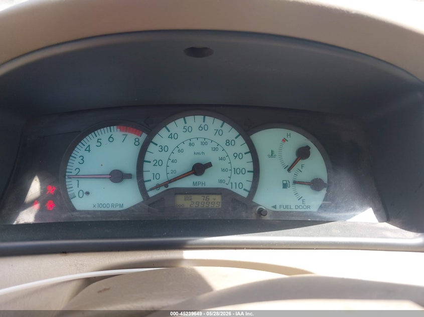 2003 Toyota Corolla VIN JTDBR32E132008934 IAAI salvage auction — LEFT SIDE, Salvage (California), sold $450 on 2026-07-21 (photo 7)
