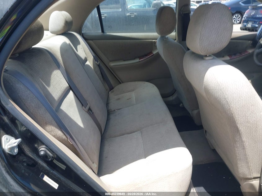 2003 Toyota Corolla VIN JTDBR32E132008934 IAAI salvage auction — LEFT SIDE, Salvage (California), sold $450 on 2026-07-21 (photo 8)