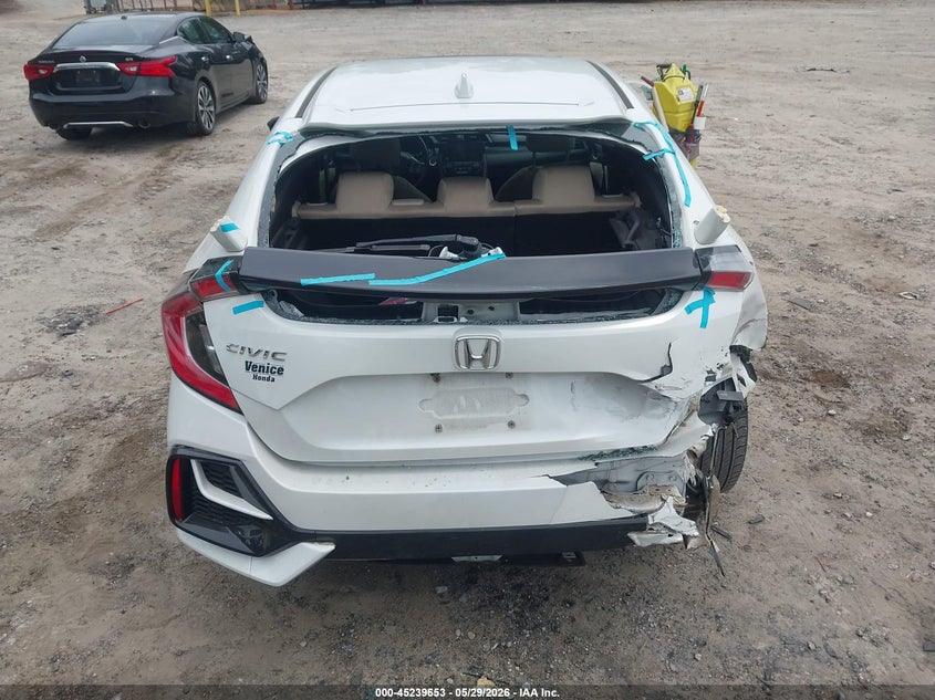 2020 Honda Civic VIN SHHFK7H68LU219735 IAAI salvage auction — REAR END, Salvage Title, sold $4,500 on 2026-07-24 (photo 6)