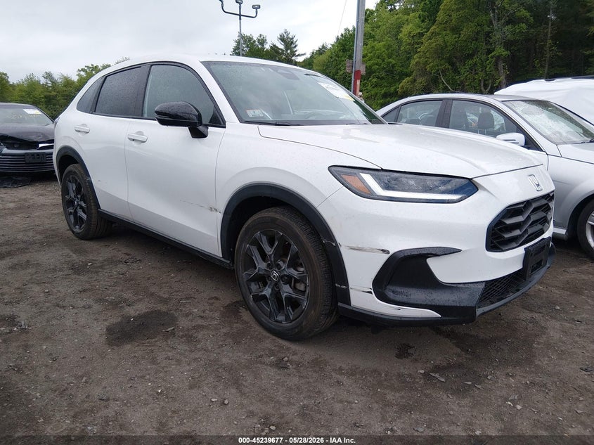 2024 Honda Hr-v VIN 3CZRZ2H56RM735837 IAAI salvage auction — SIDE, Salvage Title, sold $7,300 on 2026-07-31 (photo 1)