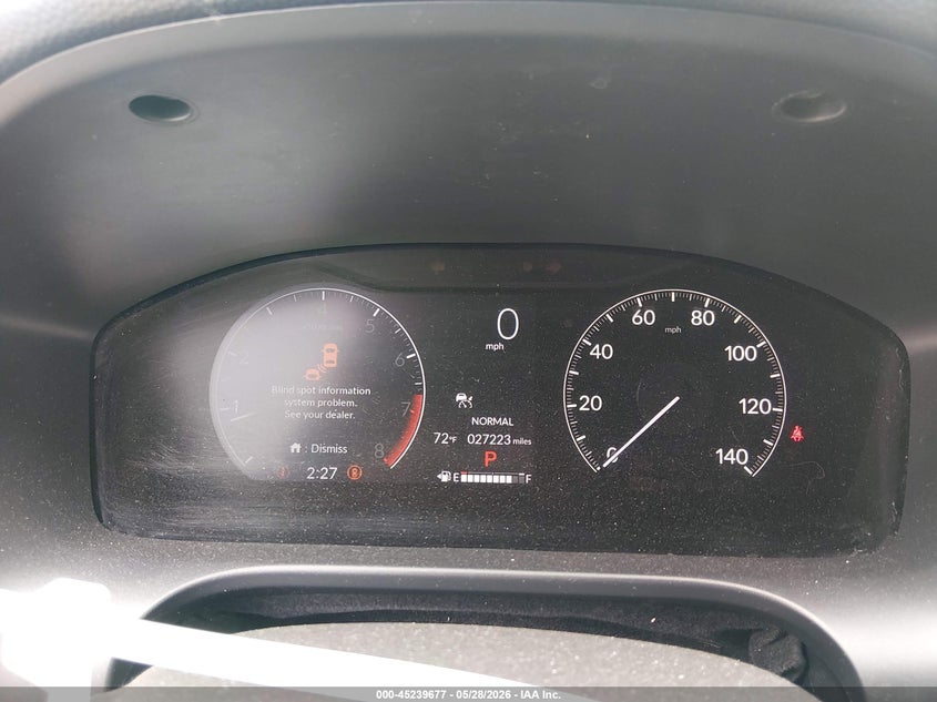 2024 Honda Hr-v VIN 3CZRZ2H56RM735837 IAAI salvage auction — SIDE, Salvage Title, sold $7,300 on 2026-07-31 (photo 7)