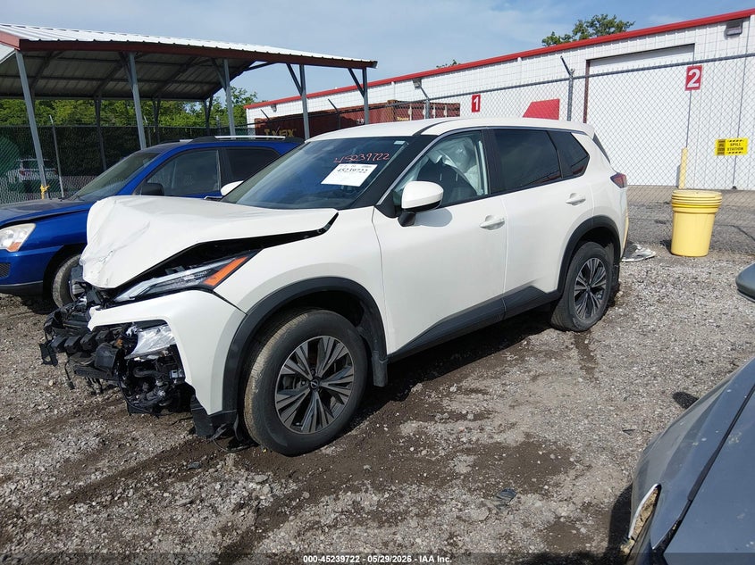 2023 Nissan Rogue VIN JN8BT3BB1PW351513 IAAI salvage auction — FRONT END, Salvage Title, sold $3,550 on 2026-07-20 (photo 2)