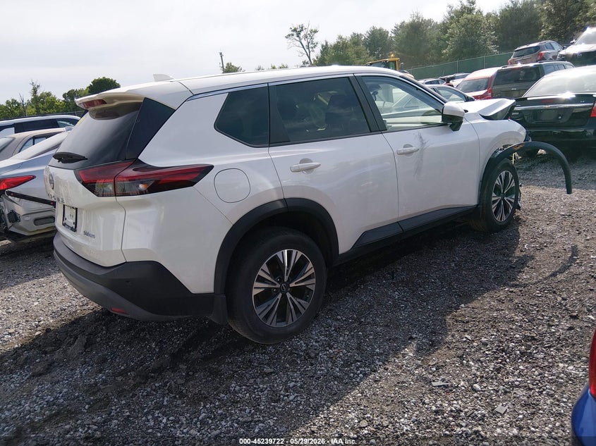 2023 Nissan Rogue VIN JN8BT3BB1PW351513 IAAI salvage auction — FRONT END, Salvage Title, sold $3,550 on 2026-07-20 (photo 4)