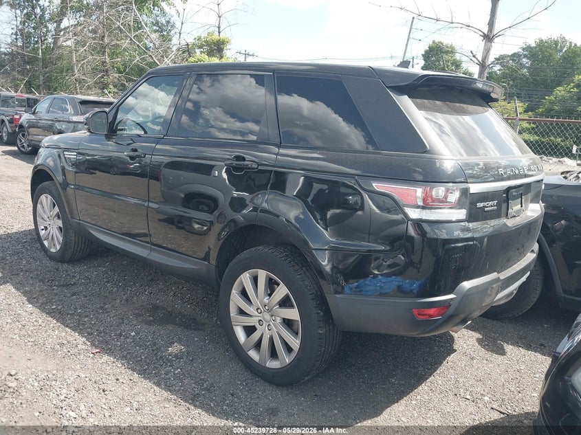 2016 Land rover Range rover sport VIN SALWR2PF5GA117835 IAAI salvage auction — WATER/FLOOD, Salvage (New Jersey), sold $1,775 on 2026-07-20 (photo 3)