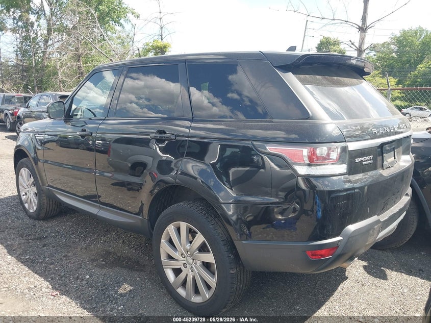 2016 Land rover Range rover sport VIN SALWR2PF5GA117835 IAAI salvage auction — WATER/FLOOD, Salvage (New Jersey), sold $1,775 on 2026-07-20 (photo 6)