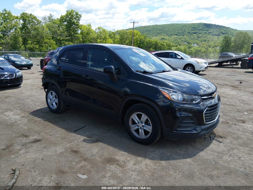 2020 Chevrolet Trax VIN KL7CJNSB1LB085524 IAAI salvage auction — LEFT FRONT, Salvage Title, sold $600 on 2026-07-16 (photo 1)