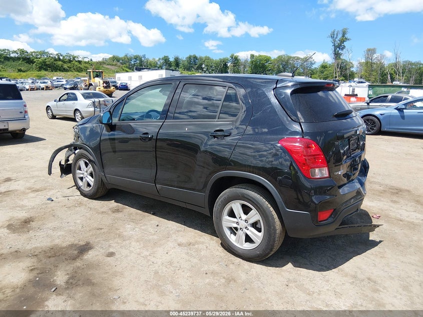 2020 Chevrolet Trax VIN KL7CJNSB1LB085524 IAAI salvage auction — LEFT FRONT, Salvage Title, sold $600 on 2026-07-16 (photo 3)