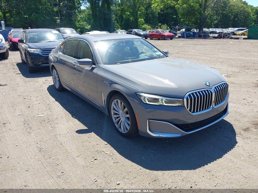 2022 BMW 7er VIN WBA7T4C08NCH51474 IAAI salvage auction — UNKNOWN, Salvage Title, sold $25,050 on 2026-07-07 (photo 1)