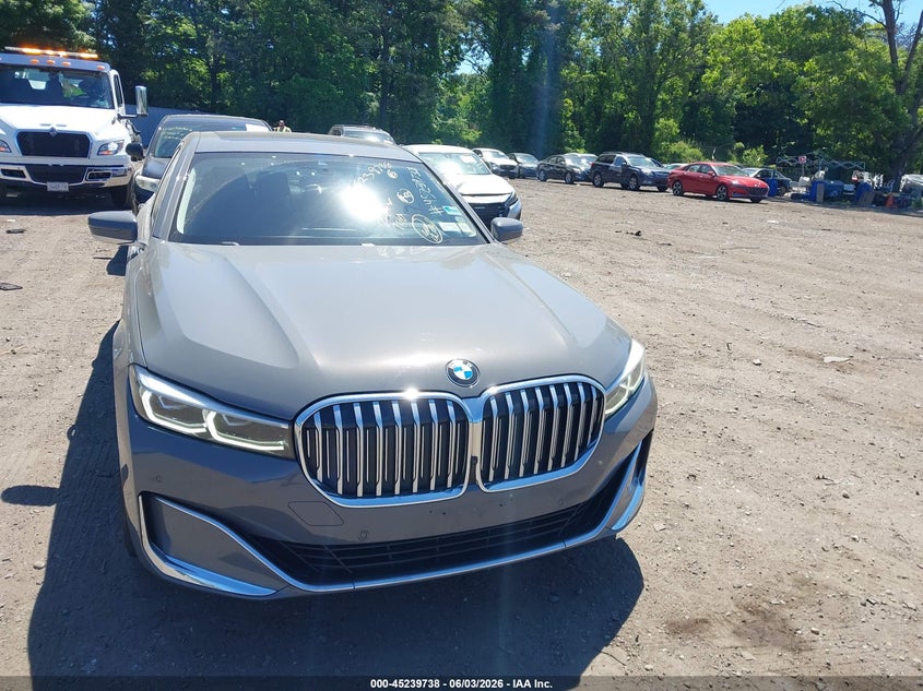 2022 BMW 7er VIN WBA7T4C08NCH51474 IAAI salvage auction — UNKNOWN, Salvage Title, sold $25,050 on 2026-07-07 (photo 6)