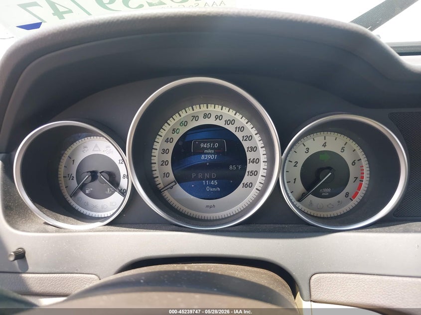 2014 Mercedes-benz VIN WDDGF4HB2EG255327 IAAI salvage auction — FRONT END, Salvage (Texas), sold $1,350 on 2026-07-29 (photo 7)