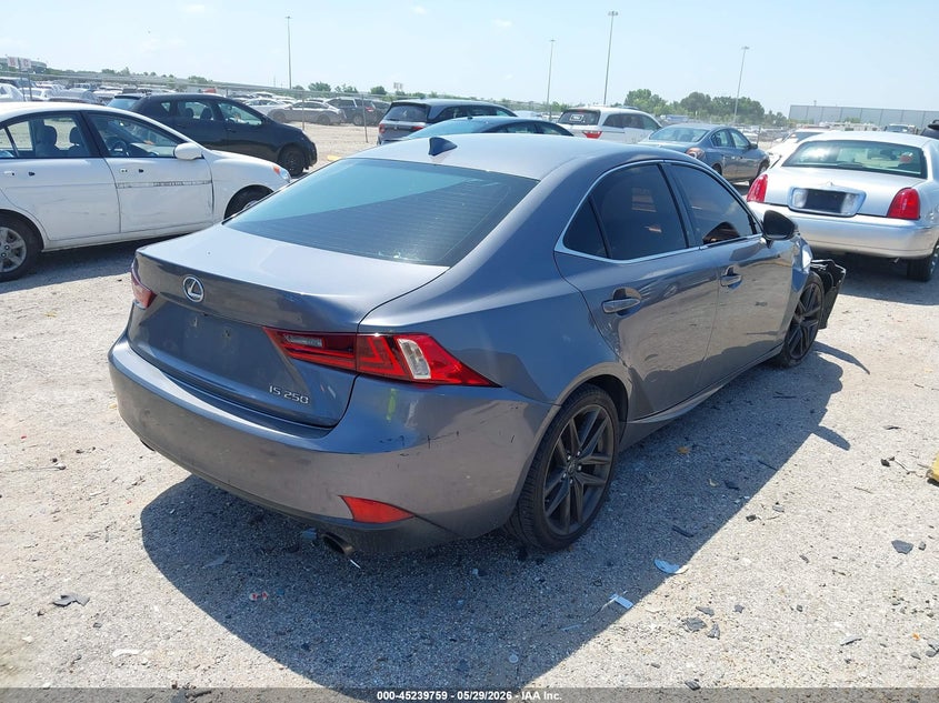 2014 Lexus Is VIN JTHBF1D22E5021725 IAAI salvage auction — FRONT END, Salvage Title, sold $925 on 2026-07-24 (photo 4)