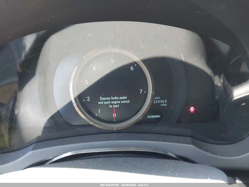 2014 Lexus Is VIN JTHBF1D22E5021725 IAAI salvage auction — FRONT END, Salvage Title, sold $925 on 2026-07-24 (photo 7)
