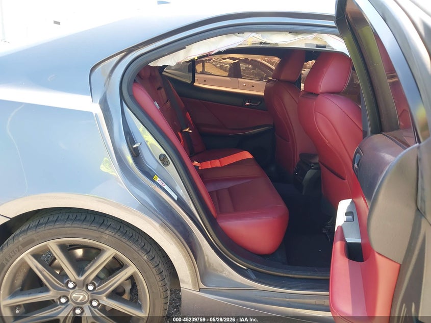 2014 Lexus Is VIN JTHBF1D22E5021725 IAAI salvage auction — FRONT END, Salvage Title, sold $925 on 2026-07-24 (photo 8)