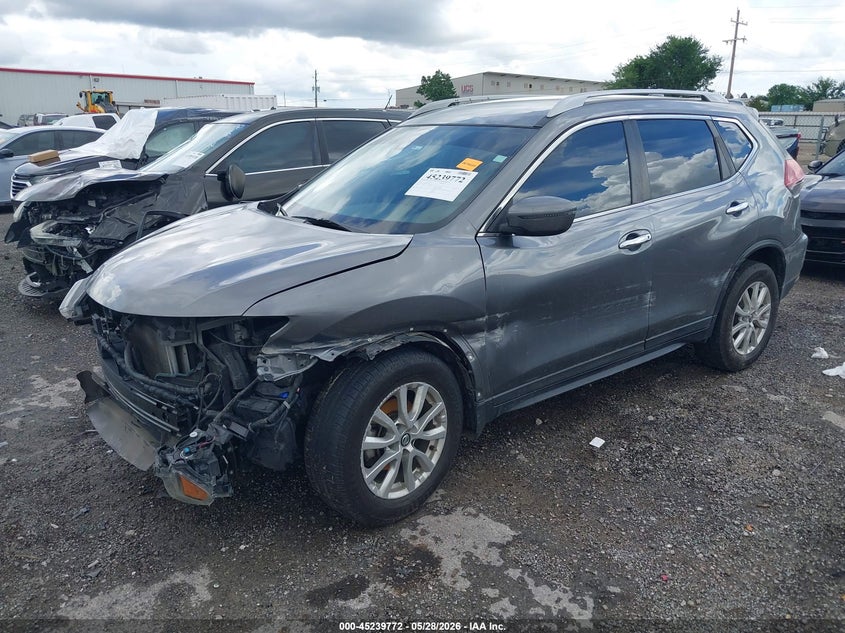 2019 Nissan Rogue VIN 5N1AT2MT0KC834813 IAAI salvage auction — FRONT END, Salvage Title, sold $550 on 2026-07-18 (photo 2)