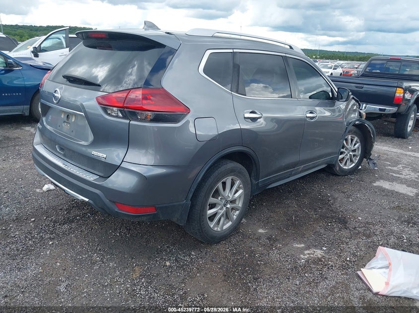 2019 Nissan Rogue VIN 5N1AT2MT0KC834813 IAAI salvage auction — FRONT END, Salvage Title, sold $550 on 2026-07-18 (photo 4)