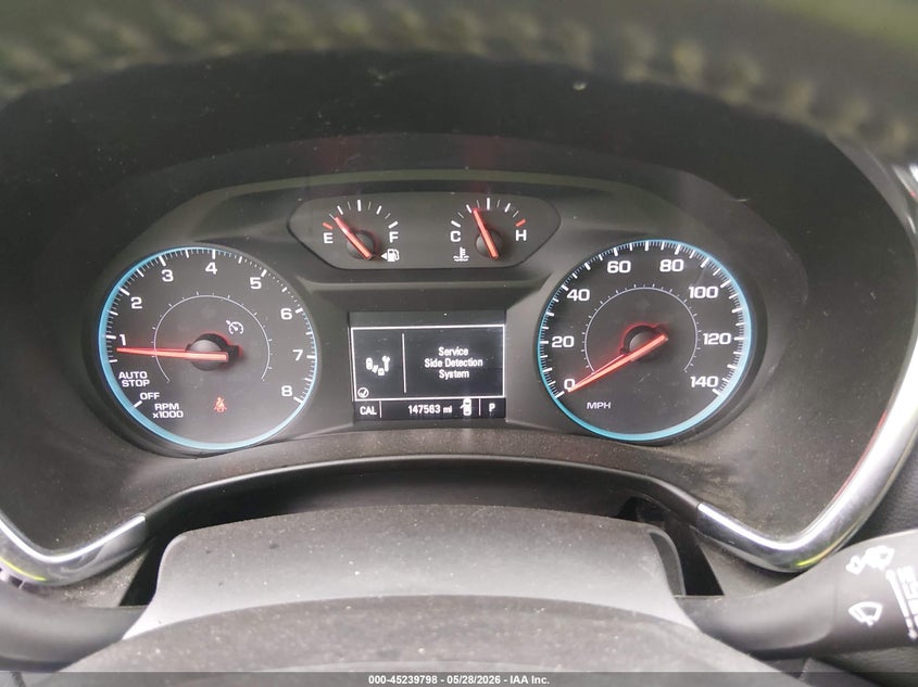 2018 Chevrolet Equinox VIN 2GNAXJEV0J6108130 IAAI salvage auction — HAIL, Salvage Title, sold $100 on 2026-07-24 (photo 7)