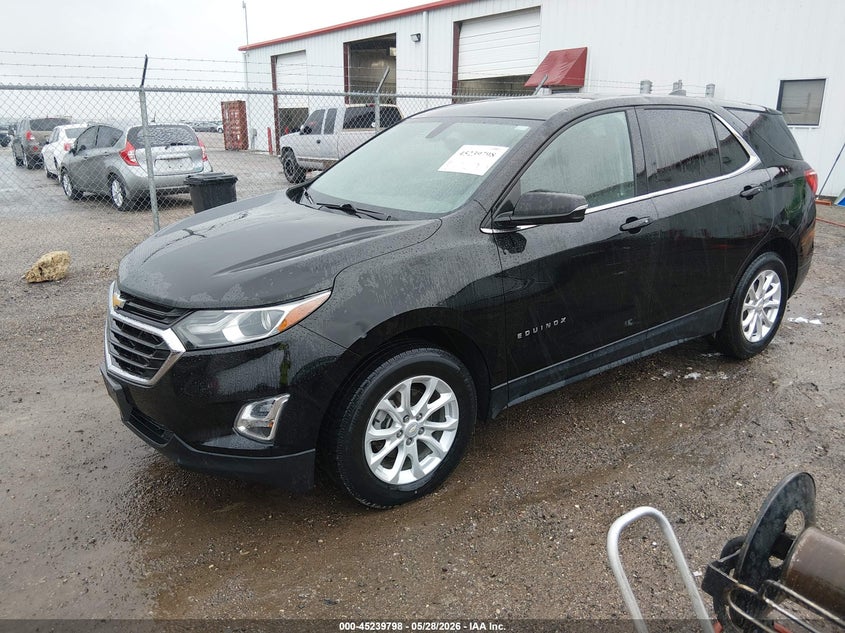 2018 Chevrolet Equinox VIN 2GNAXJEV0J6108130 IAAI salvage auction — HAIL, Salvage Title, sold $100 on 2026-07-24 (photo 2)