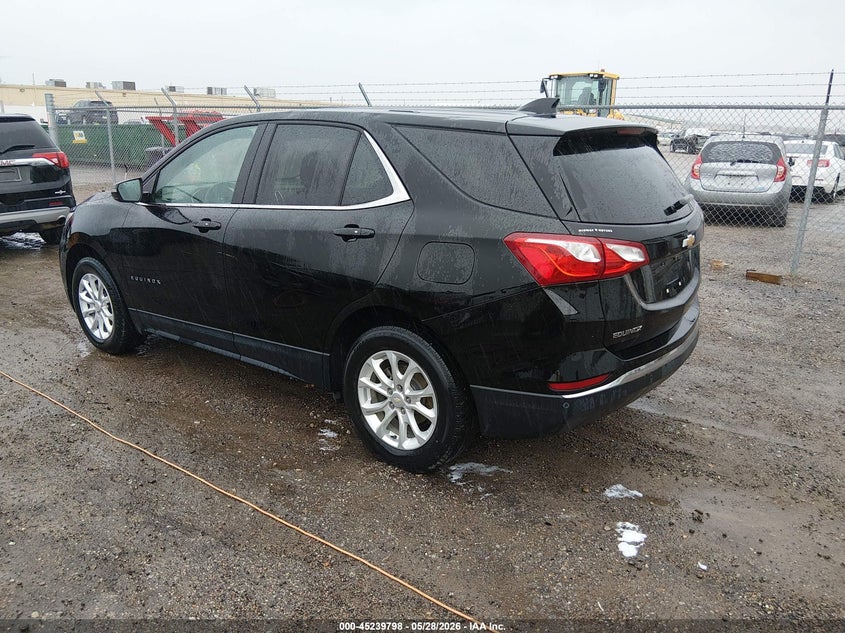 2018 Chevrolet Equinox VIN 2GNAXJEV0J6108130 IAAI salvage auction — HAIL, Salvage Title, sold $100 on 2026-07-24 (photo 3)
