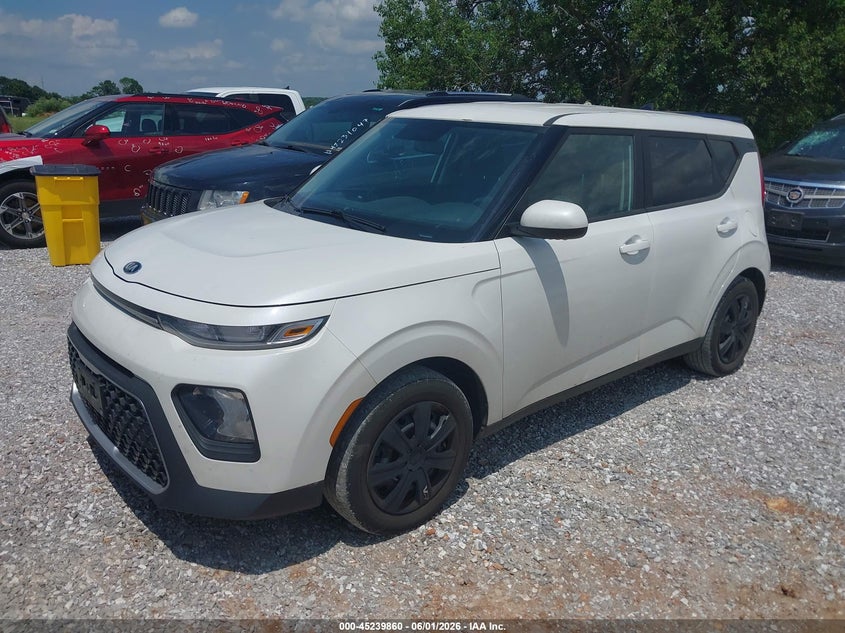 2021 Kia Soul VIN KNDJ23AU9M7147738 IAAI salvage auction — HAIL, Wait Title, sold $7,000 on 2026-09-21 (photo 2)
