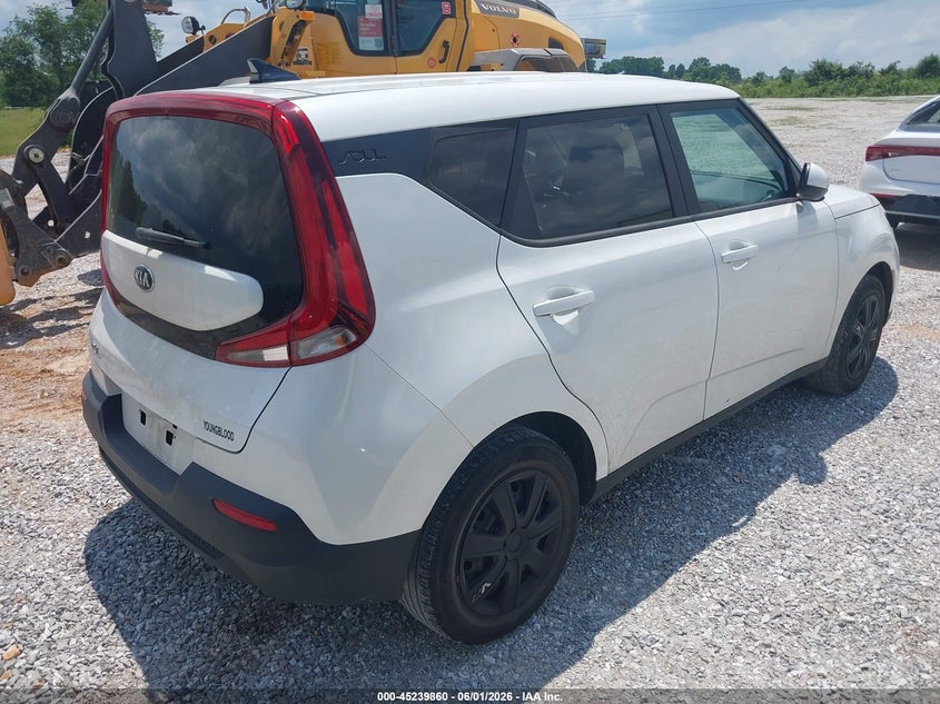 2021 Kia Soul VIN KNDJ23AU9M7147738 IAAI salvage auction — HAIL, Wait Title, sold $7,000 on 2026-09-21 (photo 4)