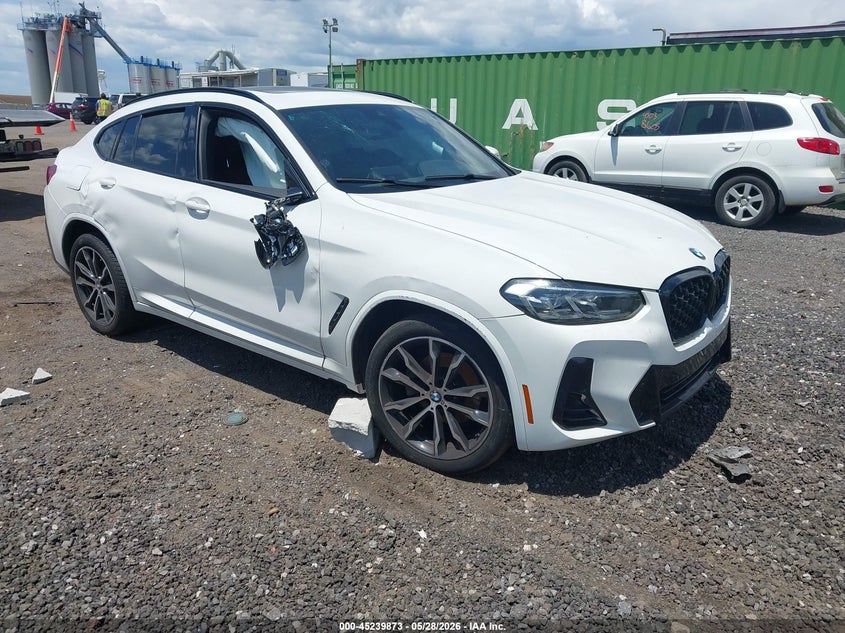 2023 BMW X4 VIN 5UX33DT02P9T28273 IAAI salvage auction — LEFT FRONT, Salvage Title, sold $20,000 on 2026-07-14 (photo 1)