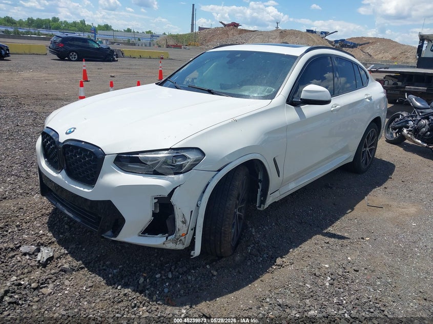 2023 BMW X4 VIN 5UX33DT02P9T28273 IAAI salvage auction — LEFT FRONT, Salvage Title, sold $20,000 on 2026-07-14 (photo 2)