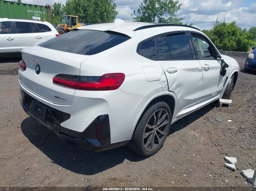 2023 BMW X4 VIN 5UX33DT02P9T28273 IAAI salvage auction — LEFT FRONT, Salvage Title, sold $20,000 on 2026-07-14 (photo 4)