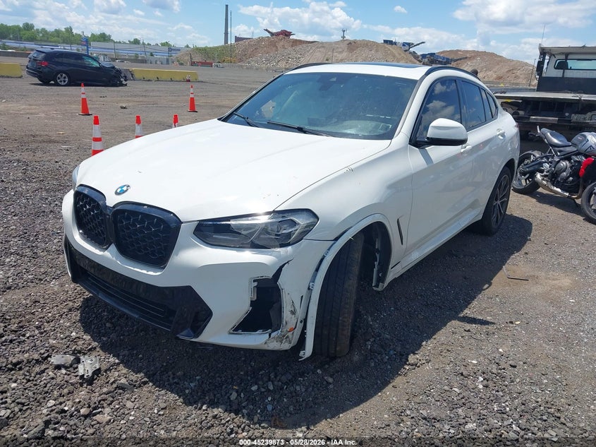 2023 BMW X4 VIN 5UX33DT02P9T28273 IAAI salvage auction — LEFT FRONT, Salvage Title, sold $20,000 on 2026-07-14 (photo 6)