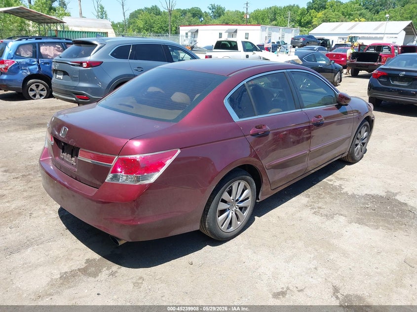 2012 Honda Accord VIN 1HGCP2F7XCA214616 IAAI salvage auction — LEFT FRONT, Salvage Title, sold $725 on 2026-08-01 (photo 4)