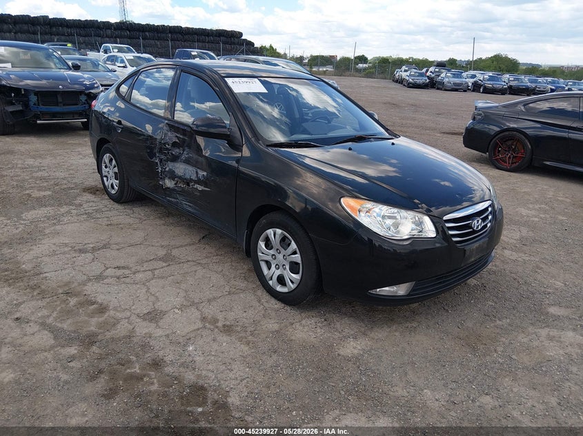 2010 Hyundai Elantra VIN KMHDU4AD0AU917413 IAAI salvage auction — SIDE, Salvage (Pennsylvania), sold $300 on 2026-07-10 (photo 1)