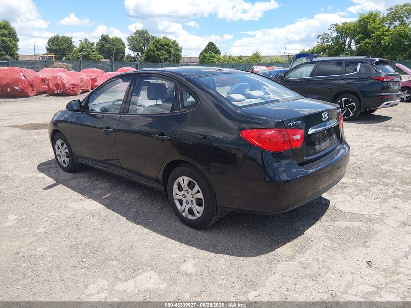 2010 Hyundai Elantra VIN KMHDU4AD0AU917413 IAAI salvage auction — SIDE, Salvage (Pennsylvania), sold $300 on 2026-07-10 (photo 3)