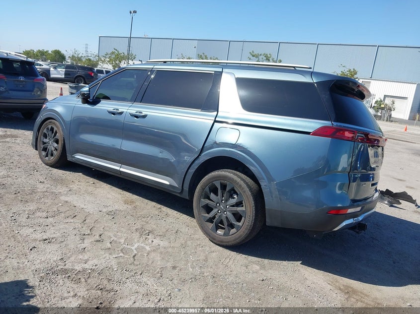 2022 Kia Carnival VIN KNDNE5H38N6148615 IAAI salvage auction — RIGHT FRONT, Salvage (California), sold $6,275 on 2026-07-27 (photo 3)