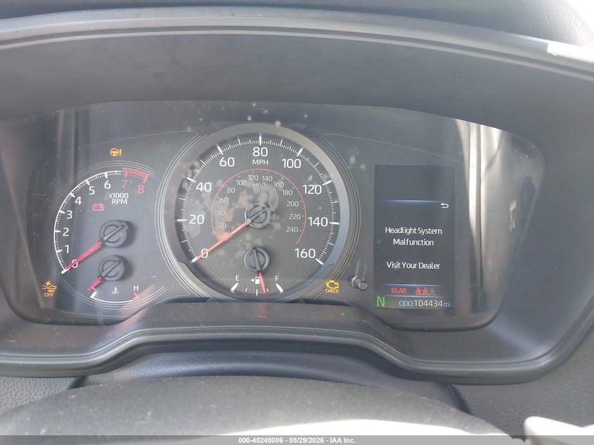 2020 Toyota Corolla VIN JTDS4RCEXLJ001745 IAAI salvage auction — FRONT END, Salvage (Texas), sold $2,650 on 2026-07-29 (photo 7)