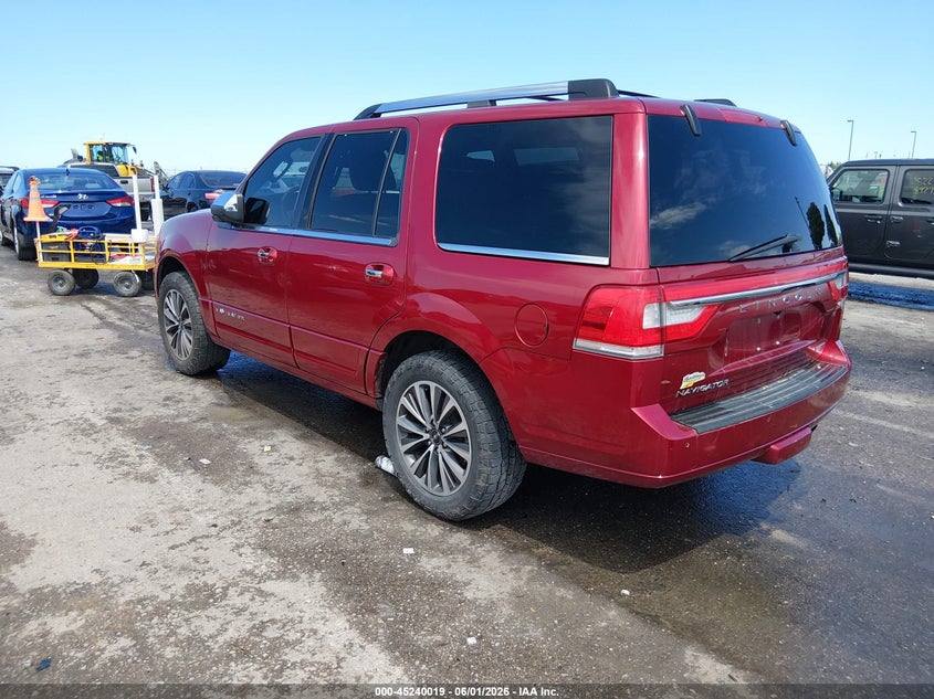 2016 Lincoln Navigator VIN 5LMJJ2JT7GEL02588 IAAI salvage auction — RIGHT SIDE, Clear (Arkansas), sold $125 on 2026-07-21 (photo 3)
