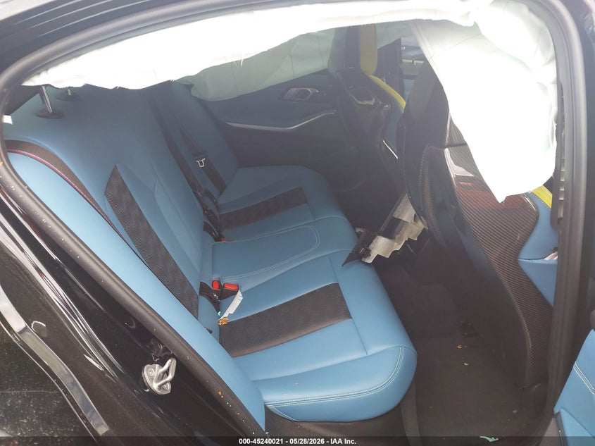 2022 BMW M3 VIN WBS43AY02NFM50250 IAAI salvage auction — RIGHT SIDE, Salvage Title, sold $29,250 on 2026-07-17 (photo 8)