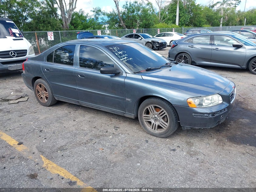 2006 Volvo S60 VIN YV1RS592762522974 IAAI salvage auction — UNKNOWN, Clear (Florida), sold $325 on 2026-08-03 (photo 1)